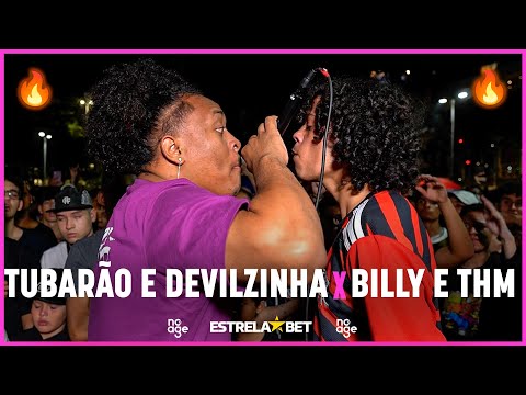 (A PRAÇA TREMEU!!!) DEVILZINHA e TUBARÃO x BILLY e THM | 1 FASE | #BDN108