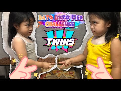 TWINS BATO BATO PICK CHALLENGE | SUBSCRIBE #funny #familyfun #funnychallenge 