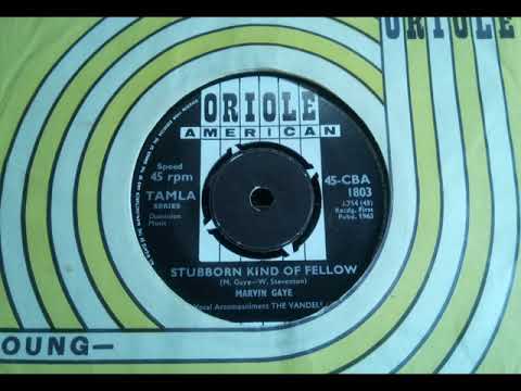 Popcorn - MARVIN GAYE - Stubborn Kind Of Fellow - ORIOLE CBA 1803 UK 1963 Motown Dancer Vandellas