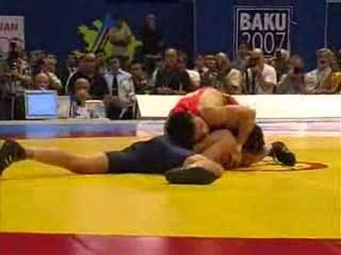 GR: Sourian IRI v Park KOR 2007 Senior Worlds FINALS 55KG