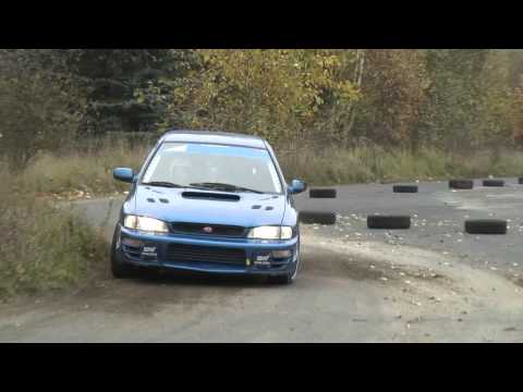 T. Jurkun (Subaru Impreza) - VI Runda MOTUL Rallyland Cup (25.10.2014)