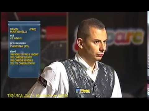 D.MARTINELLI vs MANNONE Semifinale 1^ Prova Biliardo  BTP 2012/13 Bagnolo S.V. Mantova