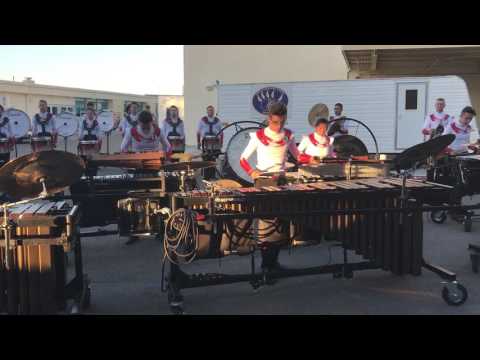 Santa Clara Vanguard 2017-DrumLine Full Run