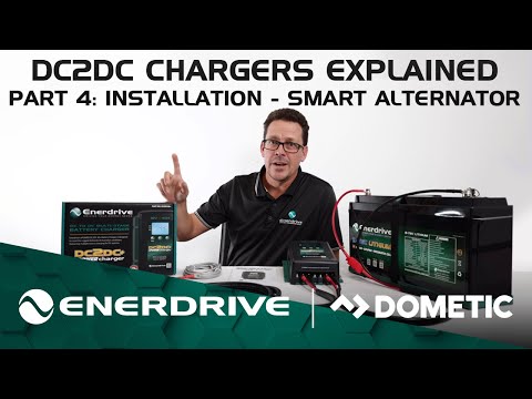 Enerdrive DC2DC Chargers - Part 4 - How to Install (Smart Alternator)