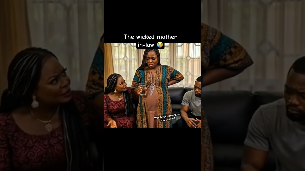 The wicked mother in-law what did she do to deserve this 😭