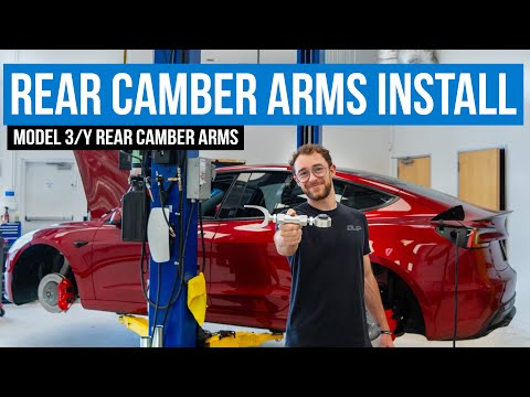 Tesla Model 3 / Y Rear Adjustable Camber Arms Installation Guide - Unplugged Performance