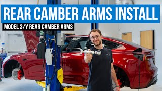 Tesla Model 3 / Y Rear Adjustable Camber Arms Installation Guide - Unplugged Performance