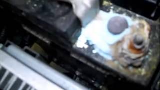 2010 pontiac G6 battery terminal corrosion transmission fluid lvl check