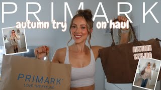 AUTUMN PRIMARK TRY ON HAUL 🍂🧣🧦🍁🥧 | NEW IN SEPTEMBER 2025
