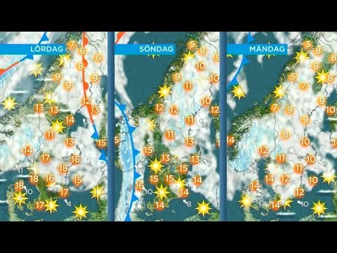 Linda Eriksson om det varma helgvädret - Nyhetsmorgon (TV4)