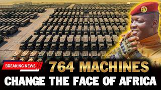 IBRAHIM TRAORE Shocks Africa! 764 Mega Machines Are Transforming Burkina Faso Forever