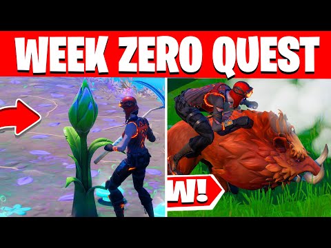 All Week Zero Quests Fortnite Guide - All Weekly Zero Challenges