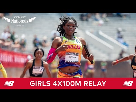 Girls 4x100m Relay Championship Final - New Balance Nationals Outdoor 2023