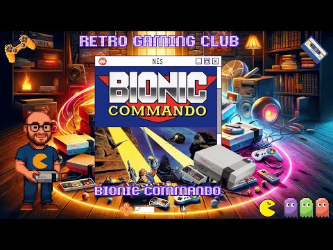 Bionic Commando | NES | Swing Into 8-Bit Action! 🦾🎮| Review & Gameplay