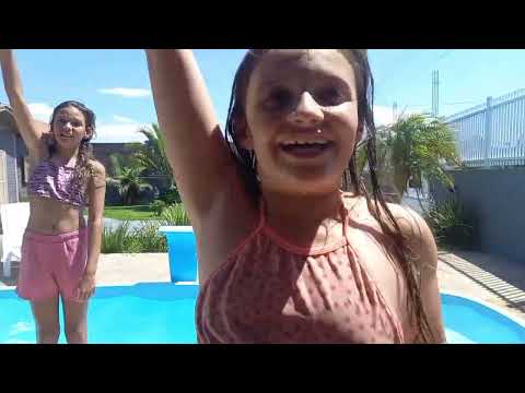 Desafios na piscina com nós...