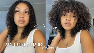 My CURLY HAIR ROUTINE 2022👩🏽‍🦱