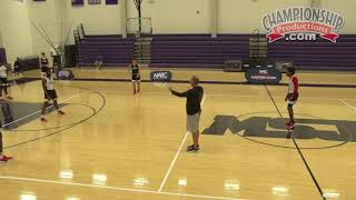 4-on-4 Scramble Drill John Becker Uses to Improve Basketball Defense!