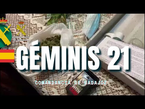 La Guardia Civil desarticula en Fuente de Cantos un grupo criminal dedicado al tráfico de drogas