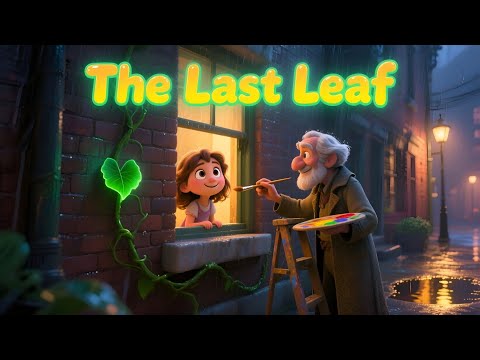 The Last leaf 🍀 By O. Henry | Moral Stories For Kids | Animated English Stories 