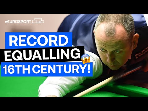 Williams Equal's Hendry’s 16th Century Record In a World Championship Match! | Eurosport Snooker