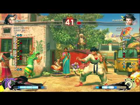 mok11bk [Makoto] vs shin2103 [Rose] SSF4 Japanese Online Ranked Matches - TRUE-HD