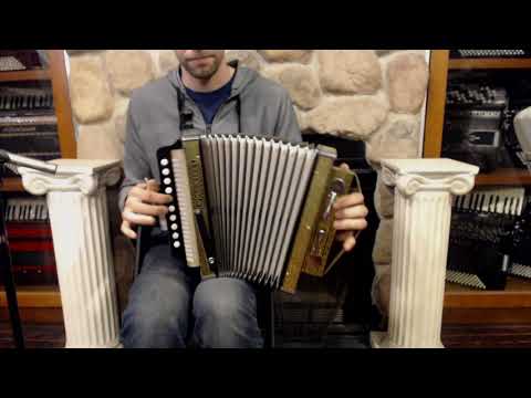 HOHNHA114CGD - Hohner HA-114 Cajun Diatonic Button Accordion LMMH 10 2 $799