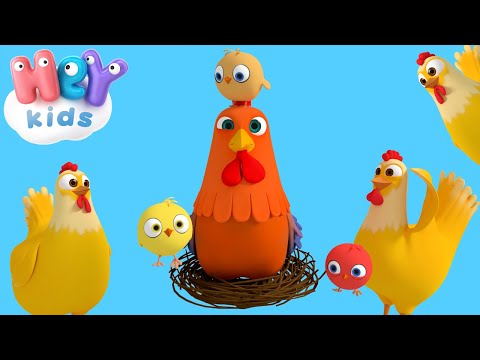 Doidas Andam as Galinhas 🐓 Musicas infantil brasileira | HeyKids Português