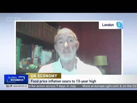 NIESR's Professor Stephen Millard joins CGTN Europe