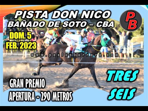 TRES SEIS: PISTA DON NICO - BAÑADO DE SOTO (05-02-2023)