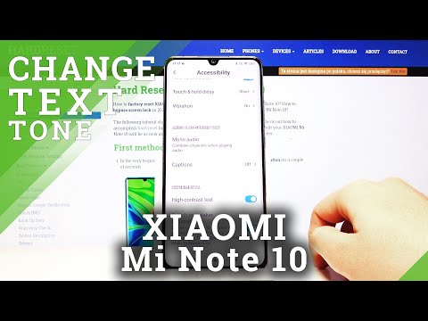 📱 Accessibility Meets Style: High Contrast Mode on Xiaomi Mi Note 10! 🔲🚀