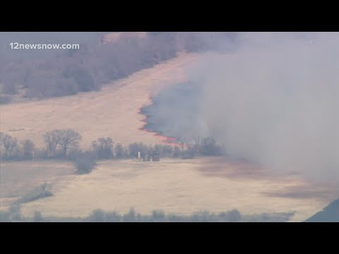 Nearly 50,000 acres burn west of Fort Worth in Texas complex fire