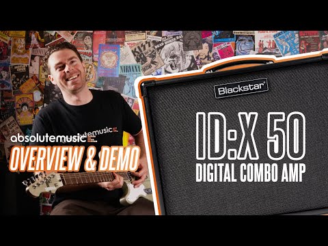 Blackstar ID:X 50 Digital Combo Amp - Overview & Demo