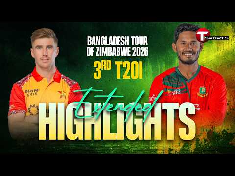 EXTENDED HIGHLIGHTS | Bangladesh vs Zimbabwe | 3rd T20i | Cricket | Bangladesh tour of Zimbabwe