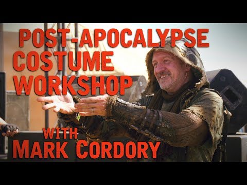 Mark Cordory - Fabric Distressing Workshop for Post-Apoc Costumes