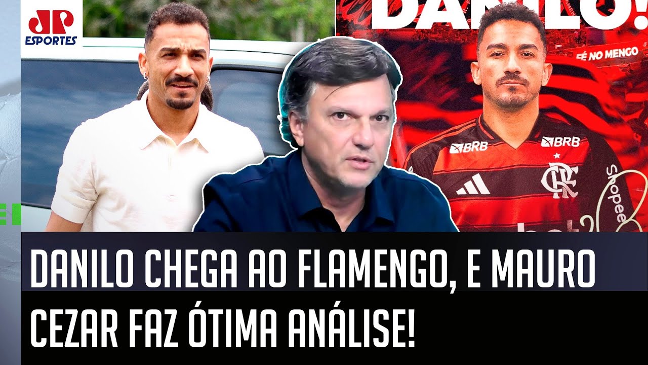 "ISSO É IMPORTANTE! O Danilo é um JOGADOR que o Filipe Luís poderá..." Mauro Cezar ANALISA Flamengo!