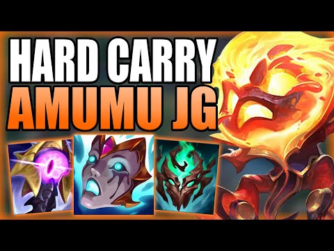 HOW TO HARD CARRY THE INTeresting TEAMMATES WITH AMUMU JUNGLE! - Gameplay Guide League of Legends