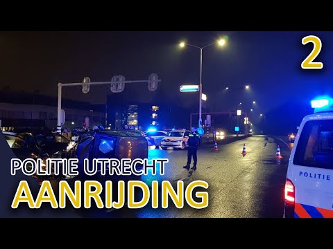 Politie Utrecht - Scooterrijder probeert te vluchten - aanrijding - verdachte straatroof aangehouden