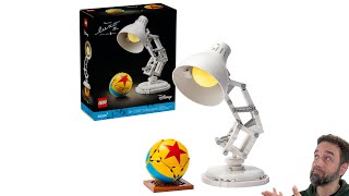 LEGO Ideas Disney Pixar Luxo Jr. official pics & my thoughts! 21357 $70 #NotSponsored