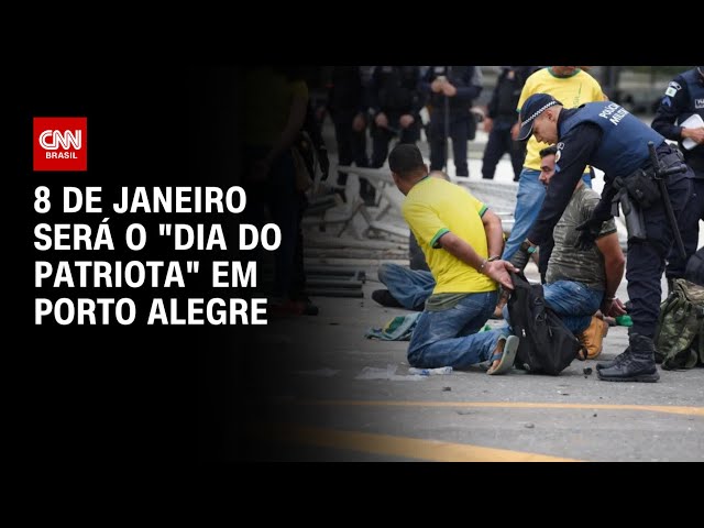 8 de janeiro será o “dia do patriota” em Porto Alegre | CNN 360º