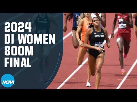 Women's 800m final - 2024 NCAA outdoor track and field championships