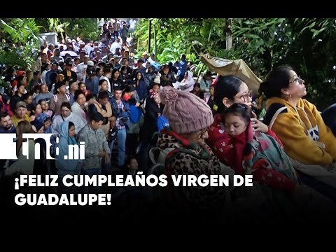 Cientos de fieles se congregan en Dipilto para honrar a la Virgen de Guadalupe