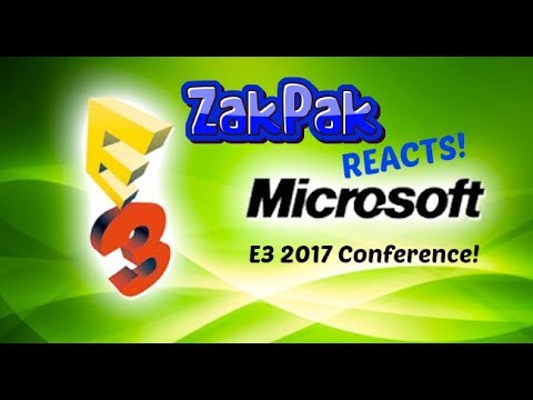 Microsoft E3 2017 Conference Reaction