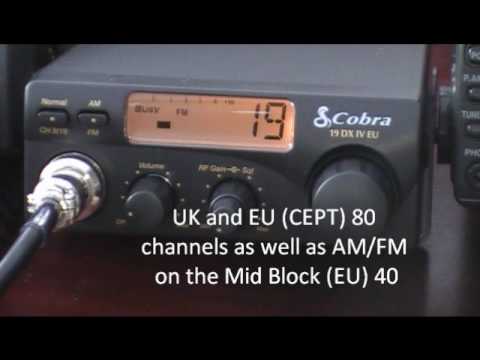 Cobra 19 DX IV EU - European AM/FM CB Radio