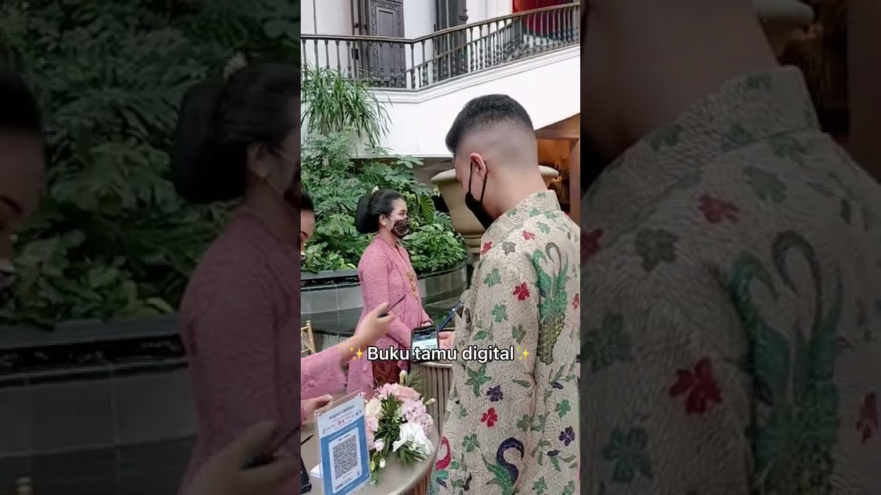 Wedding venue-nya cakep banget😍 Apalagi kalau di dalamnya ada kaya ginian! 🙈👍🏼