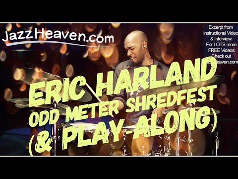 Jazz Drum Extreme: Eric Harland Odd Meter SHREDFEST! ;) Jazz Heaven.com Instructional Video