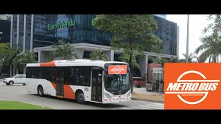 preview picture of video 'Panama City: Riding the Metro Bus From Parque Lefevre to Coco del Mar'