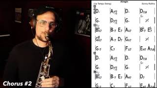10MFAN PRESENTS: Steve Kortyka on his 10MFAN “Alto Madnes Mouthpiece! “Airegin”