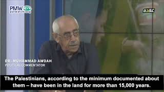 Muhammad Awdah spewing false propaganda