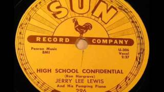JERRY LEE LEWIS  High School Confidential  1958