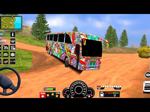 Coach Bus Simulator IndiaOff-road Driving Bus Game | New Update 2026 Full Gameplay Video Part #410 